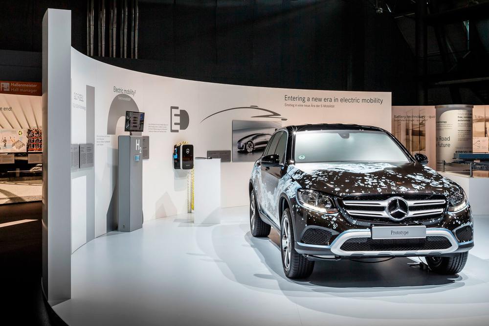 Mercedes-Benz создал водородный кроссовер