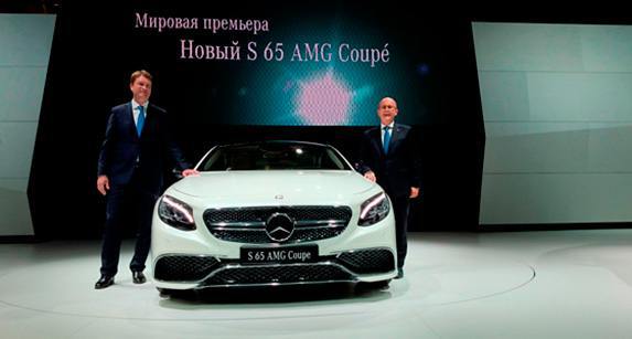 ММАС 2014: Mercedes представил новый  S65 AMG Coupe. Мировая премьера